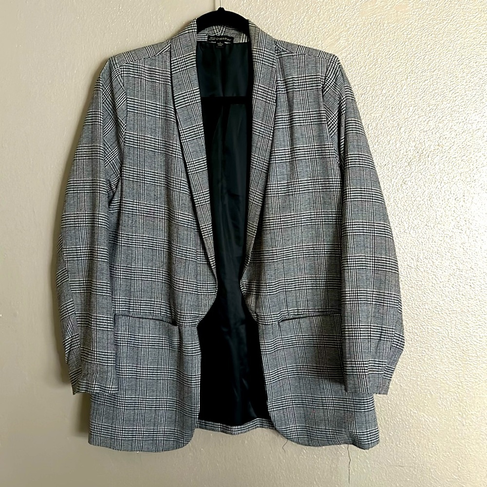 Plaid blazer